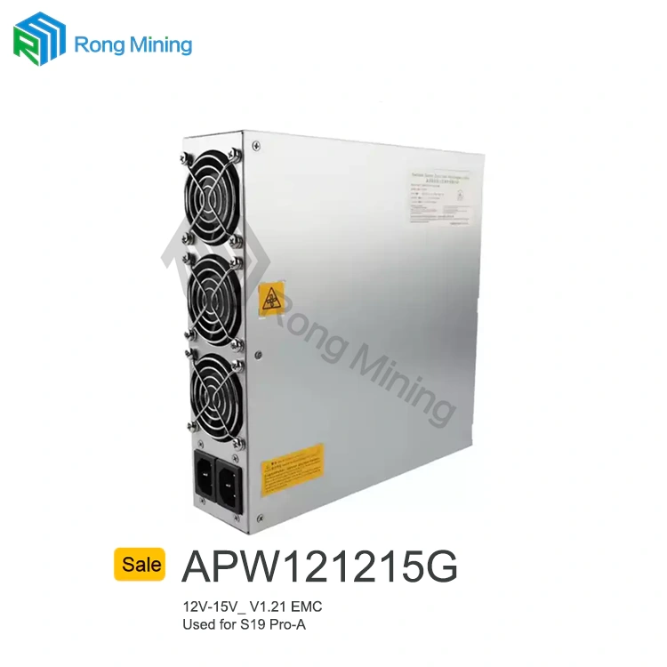 ANTMINER APW121215A/B/C/D/E/F/G tápegység az S19+, S19A Pro, S19A, S19J Pro, S19J, S19I, S19, S19 Pro, T19 stb.